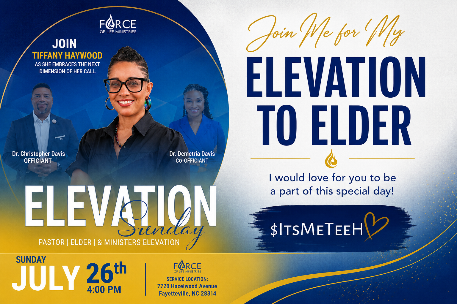 A Personal Invitation: My Elevation to Elder
